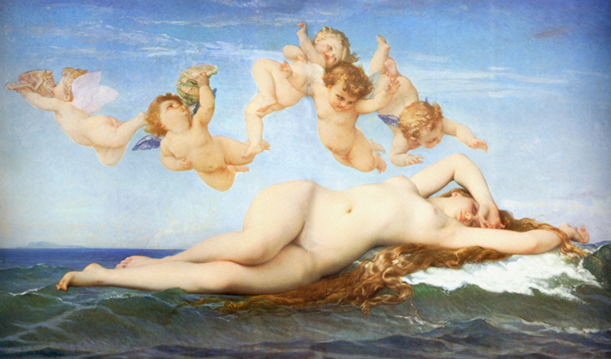 Vnus naissance Cabanel Orsay 1863