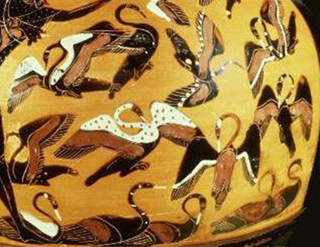 Hracls;Oiseaux Stymphale+vase+BM+Inconnu Date oeuvre+dtail+