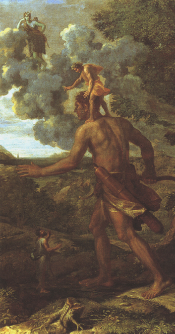 Orion artmis Poussin