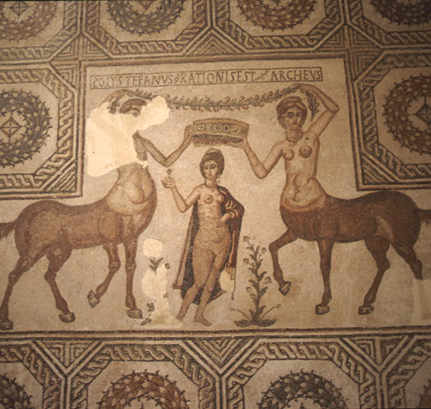 Vénus;centauresses+mosaique Ellès+Bardo+IV+Inconnu Complément+