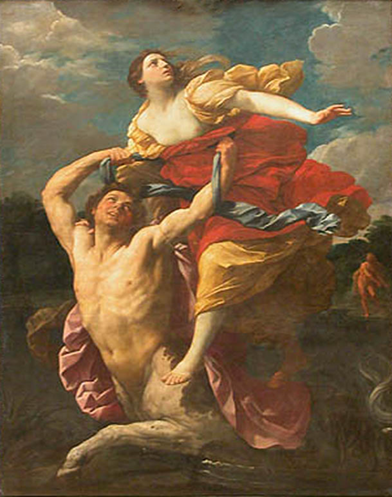 Déjanire_enlevée Nessos - Reni_guido - Louvre - 1621