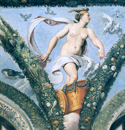 Aphrodite+Raphael+Farnsina+1518+Farnesina rectifie+