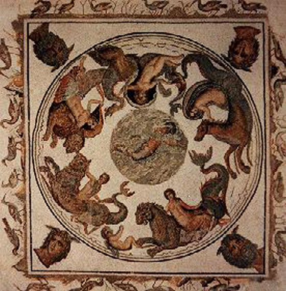 Nrides ronde+mosaique Dougga+Bardo Tunisie+II+Inconnu Complment+