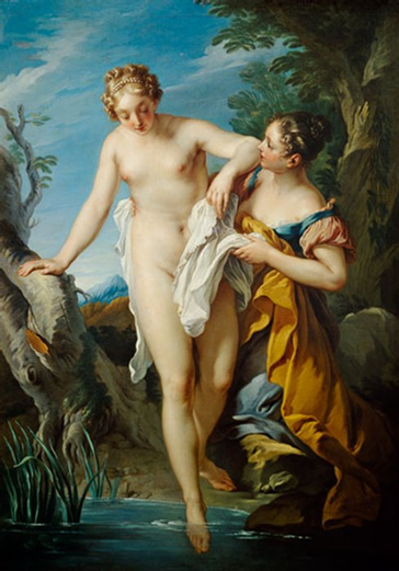 Baigneuse+Lemoyne+Inconnu Muse Lieu+1688-1737+Inconnu Complment+