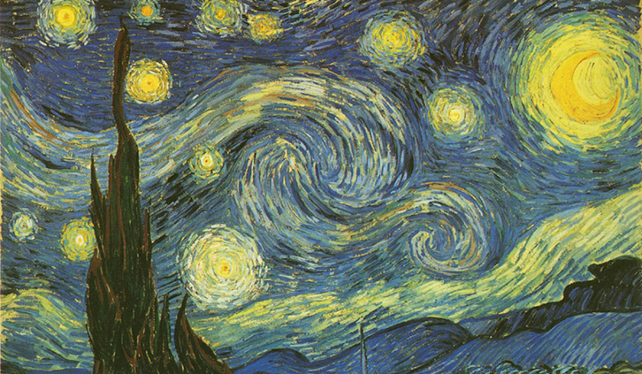 Nuit etoile Van gogh 1894 ny