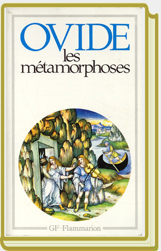 Reliure beige,Ovide mtamorphoses Flammarion