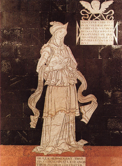 Sibylle Tiburtine Di Giovanni Sienne 1483