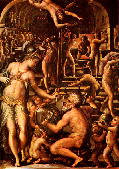 Vnus vulcain Vasari Florence 1558