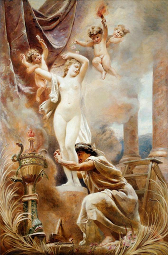 Pygmalion suppliant;Vnus+Makovsky Konstantin+++