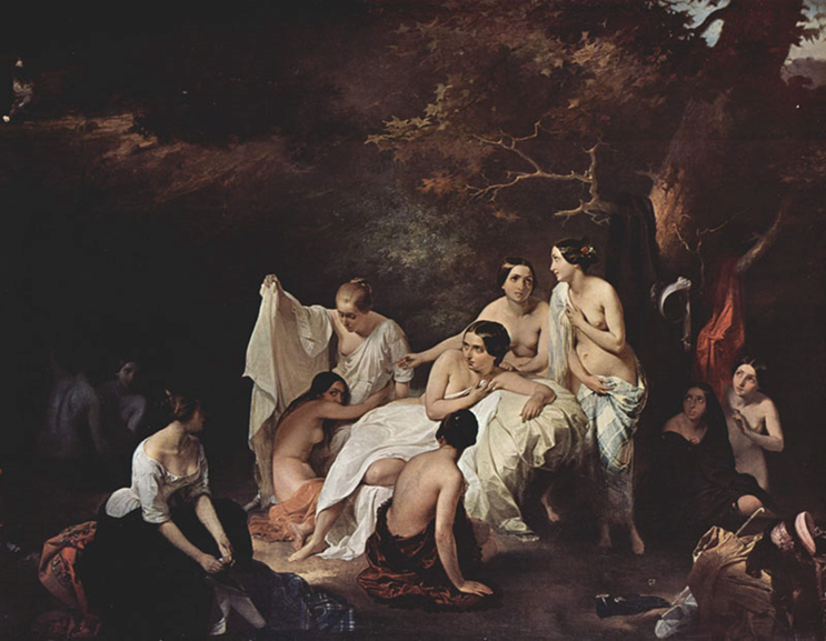 Nymphen+Hayez+Inconnu Muse Lieu+Inconnu Date oeuvre+Inconnu Complment+