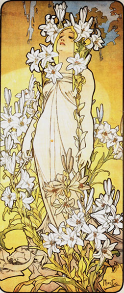 Fleur de Lys - Mucha