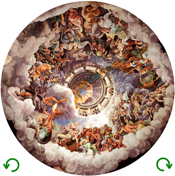 Gants  plafond Te Phart rond 03