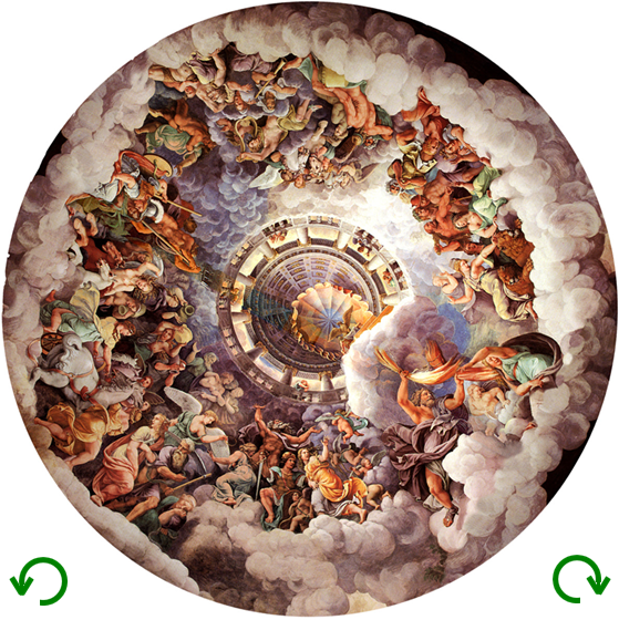 Gants  plafond Te Phart rond 11