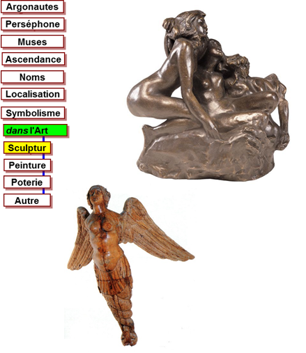 sirenes+rodin++19e+,Sirne reale++++mf15022003L6107+